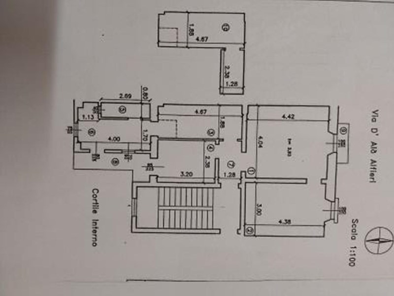 Trilocale in Vendita a Taranto, zona Italia, 30'000€, 75 m²