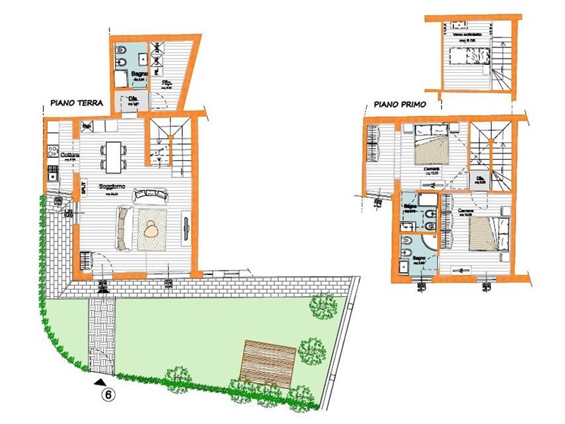 Villetta a schiera in Vendita a Cascina, zona San Frediano a Settimo, 404'000€, 122 m²