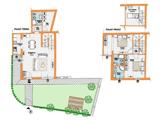 Villetta a schiera in Vendita a Cascina, zona San Frediano a Settimo, 404'000€, 122 m²