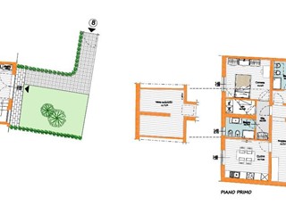 Villetta a schiera in Vendita a Cascina, zona San Frediano a Settimo, 394'000€, 132 m²