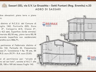 Casa Indipendente in Vendita a Sassari, zona Agro di Sassari - S.V. La Gruzzitta-Setti Funtani , 380'000€, 185 m²