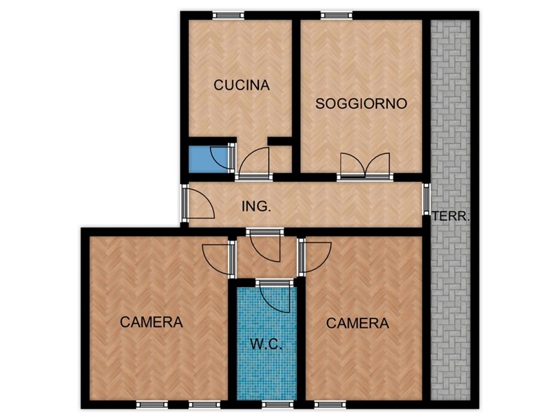 Quadrilocale in Vendita a Firenze, 250'000€, 80 m²