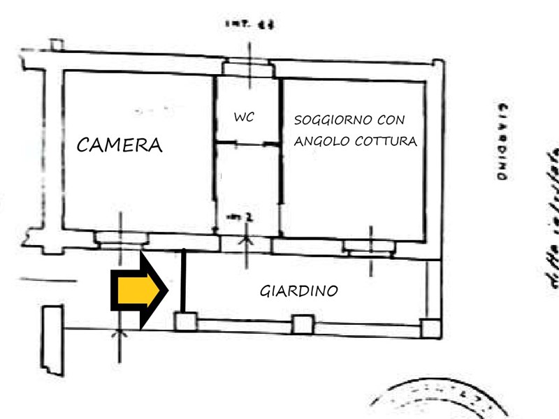 Bilocale in Vendita a Roma, zona Alessandrino, 110'000€, 50 m²