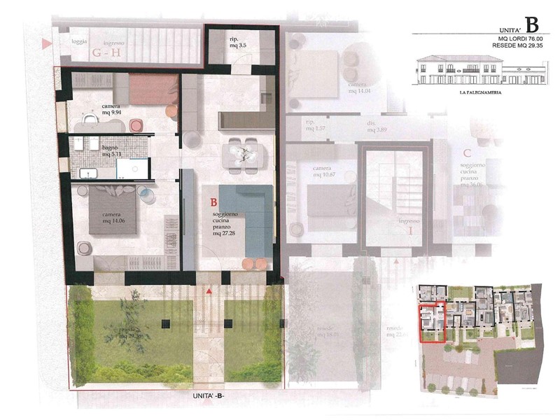 Trilocale in Vendita a Cascina, 260'000€, 76 m²