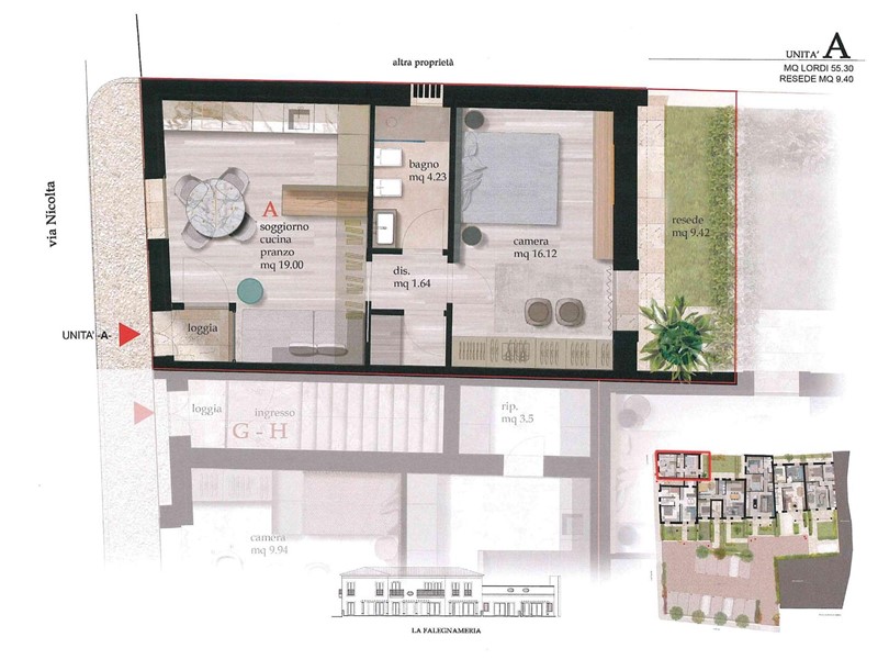 Bilocale in Vendita a Cascina, 180'000€, 55 m²