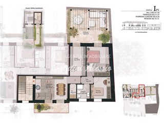 Quadrilocale in Vendita a Cascina, 325'000&euro;, 82 m²