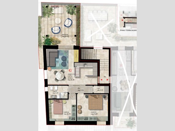 Trilocale in Vendita a Cascina, 290'000€, 76 m²