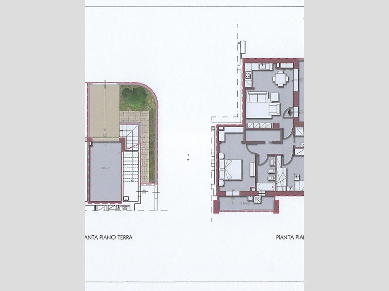 Trilocale in Vendita a Pontedera, 242'000€, 84 m², con Box