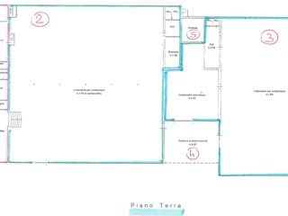 Capannone in Affitto a Rimini, zona Coriano, 2600 m²