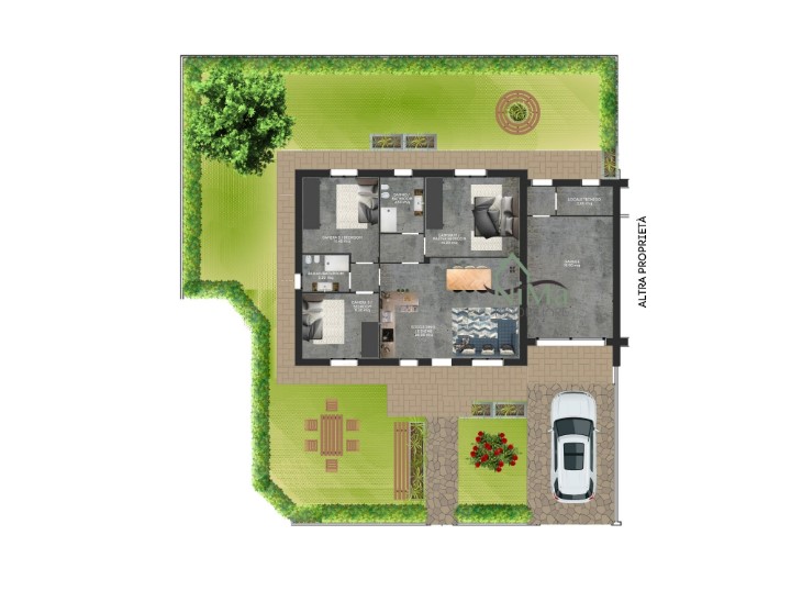 Quadrilocale in Vendita a Cecina, zona Cecina Marina, 380'000€, 90 m², con Box