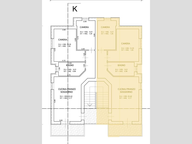 Trilocale in Vendita a Cerreto Guidi, 230'000€, 60 m², con Box