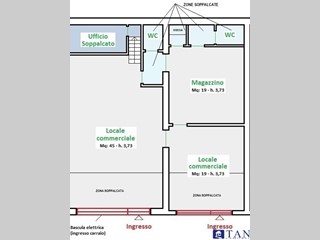 Ufficio in Vendita a Carrara, 145'000€, 120 m²