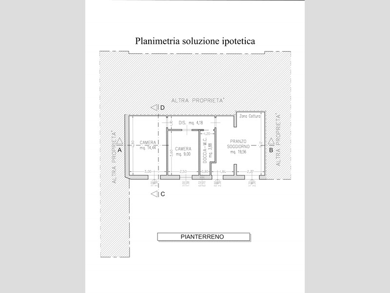 Casa di corte in Vendita a San Miniato, zona Scala, 105'000€, 90 m²
