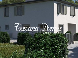 Villa bifamiliare in Vendita a Monteriggioni, zona Fornacelle, 505'000€, 150 m²