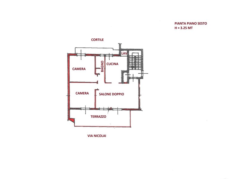 Attico in Vendita a Bari, 215'000€, 105 m²
