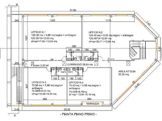 Ufficio in Affitto a Capannori, zona Lunata, 5'200€, 520 m²