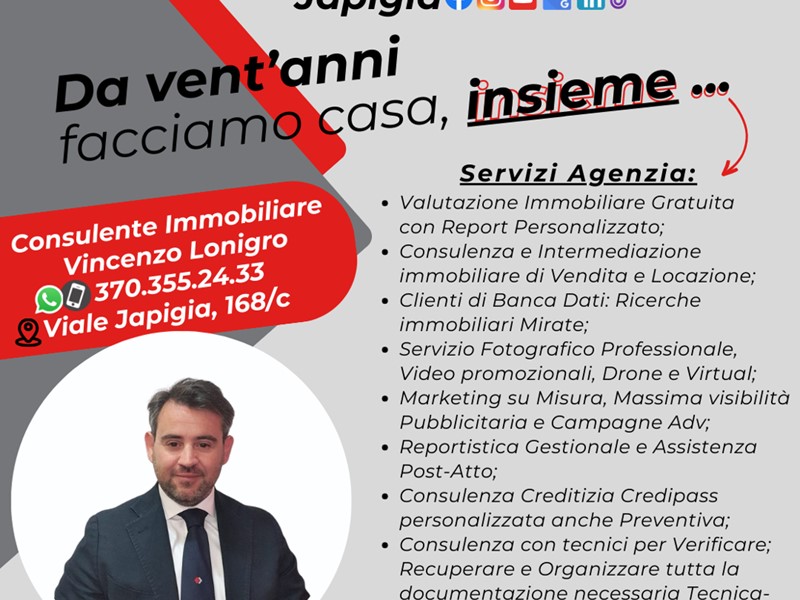 Quadrilocale in Vendita a Bari, 185'000€, 100 m²