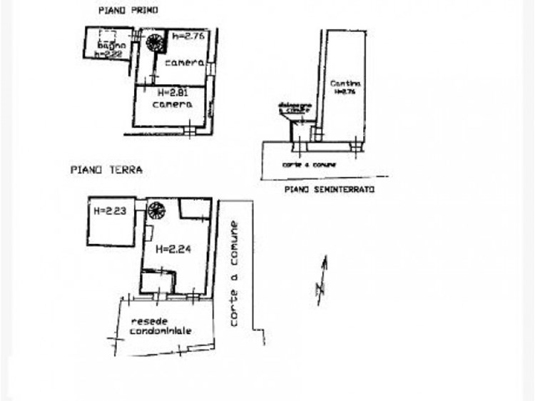 Quadrilocale in Vendita a Loro Ciuffenna, 95'000€, 75 m², arredato