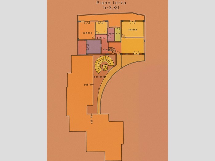 Appartamento in Vendita a Barcellona Pozzo di Gotto, 240'000€, 246 m²