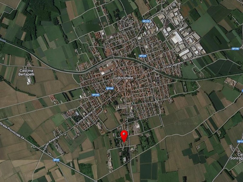 Terreno edificabile in Vendita a Arconate, 128'000€, 1088 m²