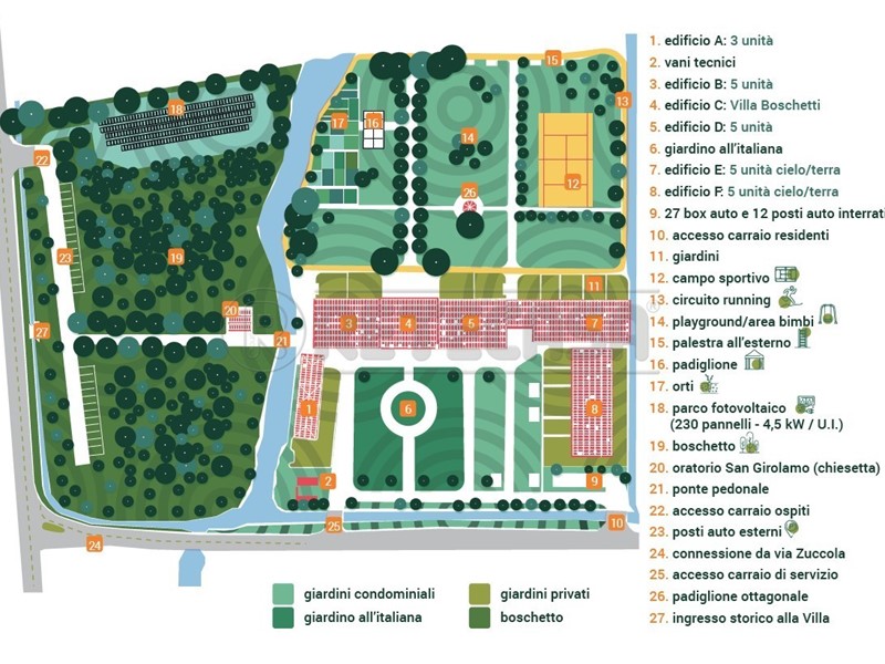 Appartamento in Vendita a Bolzano Vicentino, 293'000€, 155 m², con Box