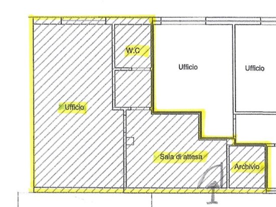 Ufficio in Vendita a Cascina, 63'000€, 47 m²