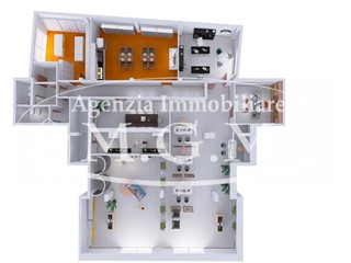 Ufficio in Affitto a Santa Croce sull'Arno, 2'500€, 400 m²