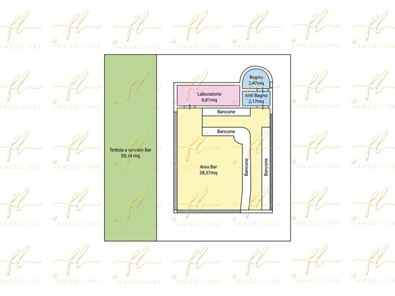 Immobile commerciale in Vendita a Bibbona, 80'000€, 71 m²