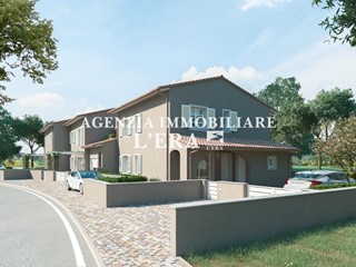 Villetta a schiera in Vendita a Pontedera, zona Santa Lucia, 362'000€, 129 m²