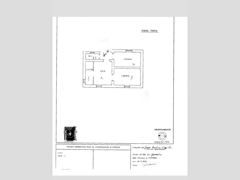 Trilocale in Vendita a Civita Castellana, 35'000€, 75 m²