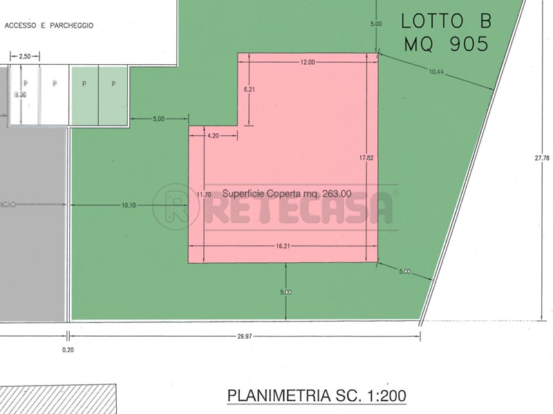 Terreno edificabile in Vendita a San Pietro in Gu, 79'000€, 758 m²