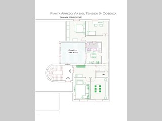 Quadrilocale in Vendita a Cosenza, 140'000€, 159 m²