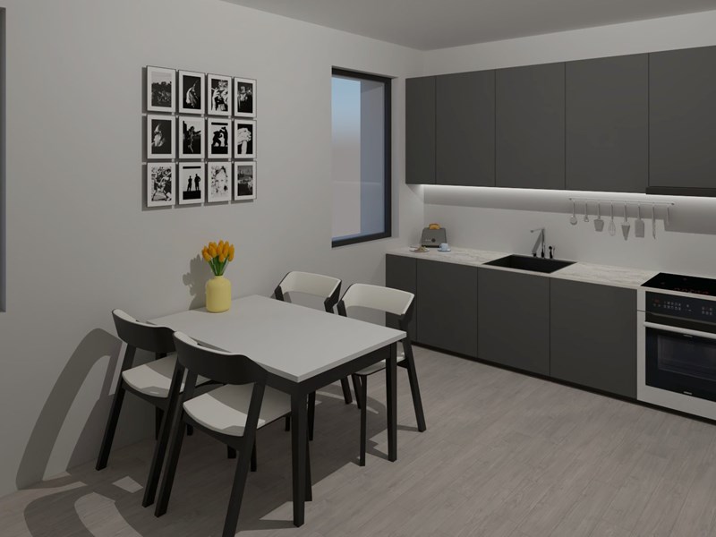 Trilocale in Vendita a Aiello del Friuli, zona Centro, 79'000€, 60 m²