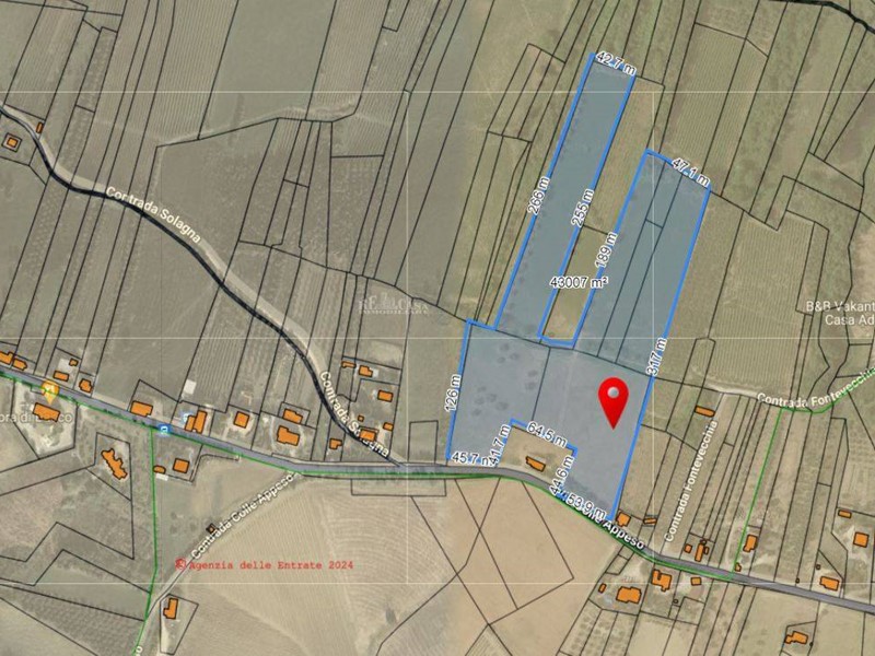 Terreno agricolo in Vendita a Monteprandone, zona COLLINARE, 85'000€, 45000 m²