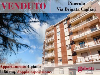 Trilocale in Vendita a Pinerolo, 74'000€, 86 m²