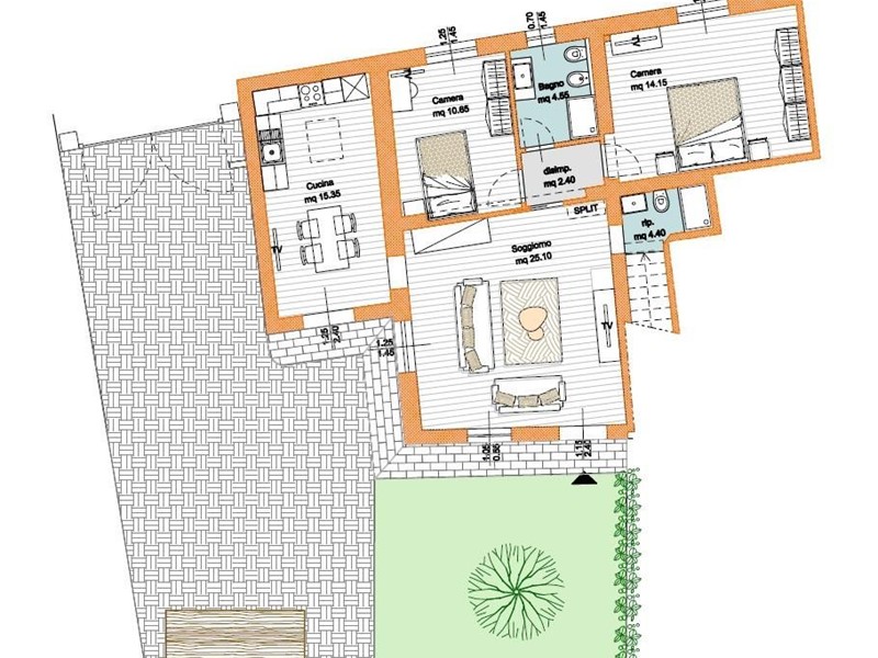 Quadrilocale in Vendita a Cascina, zona San Frediano a Settimo, 359'000€, 90 m²