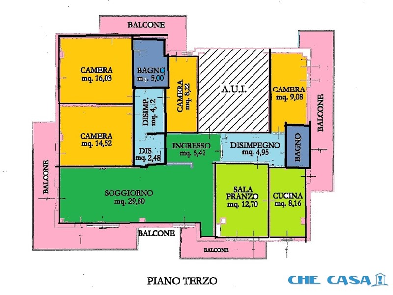 Attico in Vendita a Riccione, 143 m²