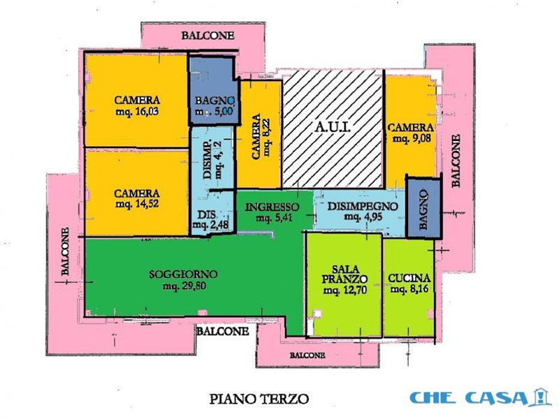 Attico in Vendita a Riccione, 650'000&euro;, 143 m²