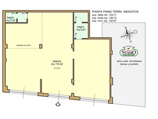 Negozio in Vendita a Carrara, zona Fossola, 215'000€, 125 m²