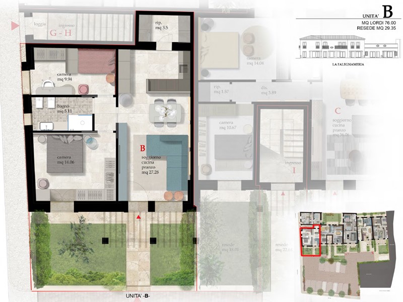 Trilocale in Vendita a Cascina, 265'000€, 76 m²