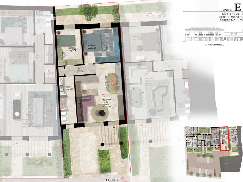 Trilocale in Vendita a Cascina, 265'000€, 76 m²