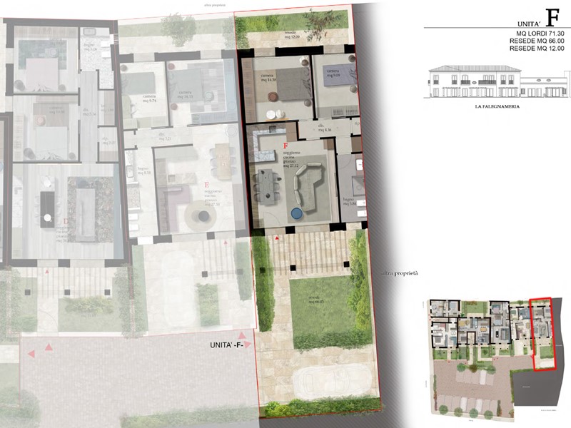 Trilocale in Vendita a Cascina, 270'000€, 71 m²