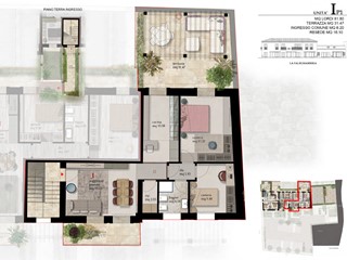 Trilocale in Vendita a Cascina, 325'000€, 81 m²