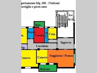 Appartamento in Vendita a Riccione, 550'000€, 160 m²