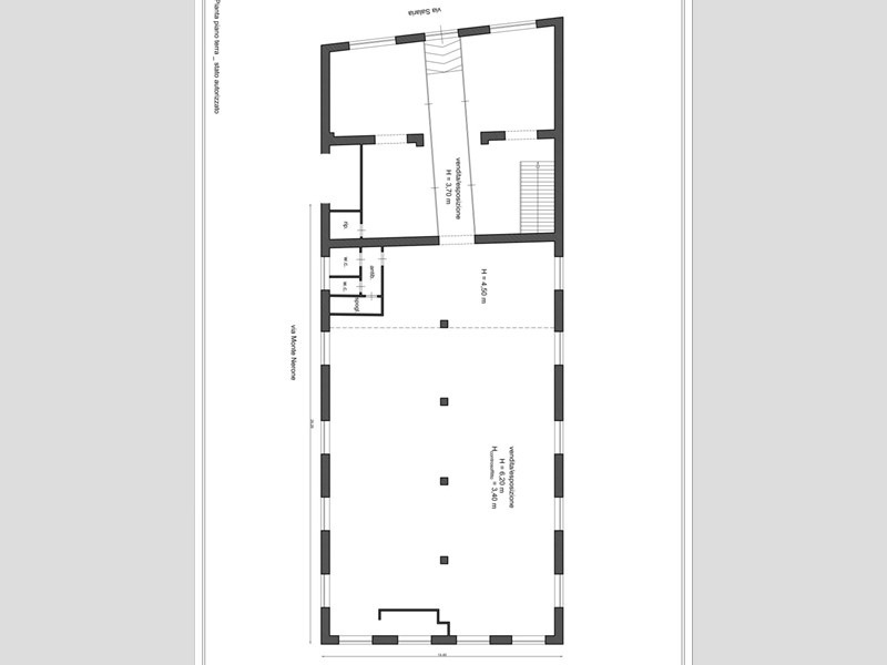 Immobile commerciale in Vendita a Castel di Lama, 180'000€, 770 m²