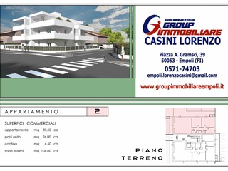 Quadrilocale in Vendita a Empoli, 450'000€, 90 m²
