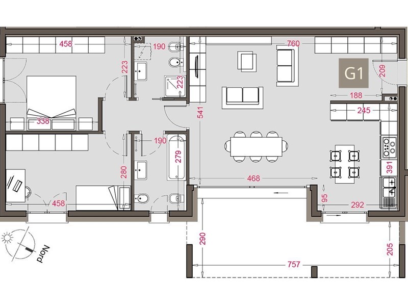 Trilocale in Vendita a Anzano del Parco, 294'000€, 115 m²