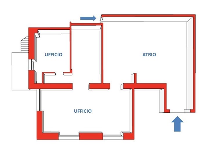Ufficio in Affitto a Genova, zona Nervi, 2'000€, 130 m²