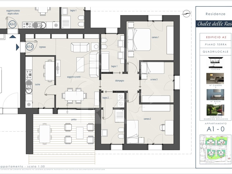Quadrilocale in Vendita a Sasso Marconi, zona Pontecchio Marconi, 460'000€, 154 m²