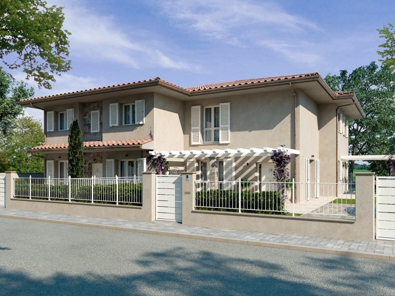 Villa bifamiliare in Vendita a Pontedera, 525'000€, 170 m², con Box